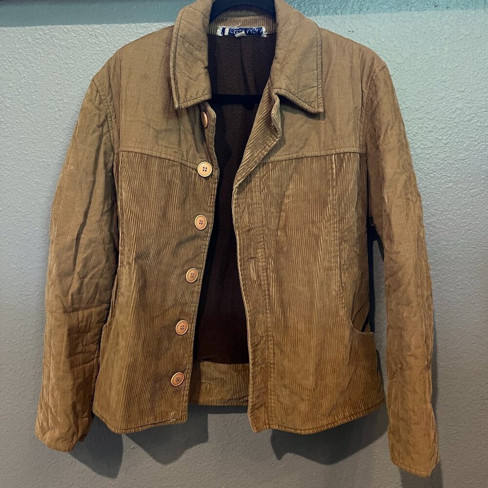 VINTAGE MENS JOSEPH MAGNIN MALACD PACEL Made in France CORDUROY BARN JACKET US38